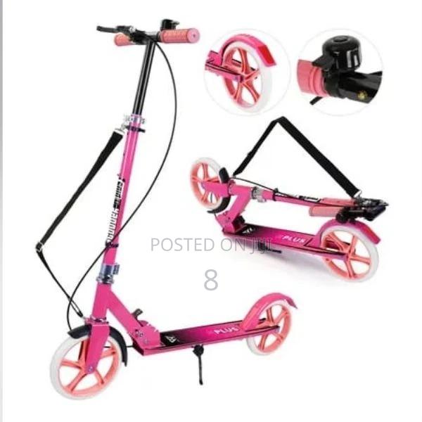 Adjustable Height Scooter – Safe Design - main view