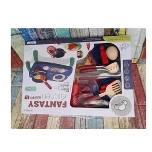 Kids Toy Kitchen With Accessories