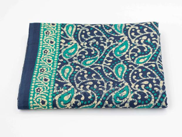 100% Cotton Fabric - Blue Green - thumbnail 4