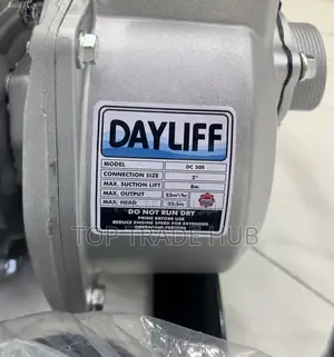 Dayliff Dc50 Petrol Water Pump 7hp 2" Inlet/Outlet 400l/Min