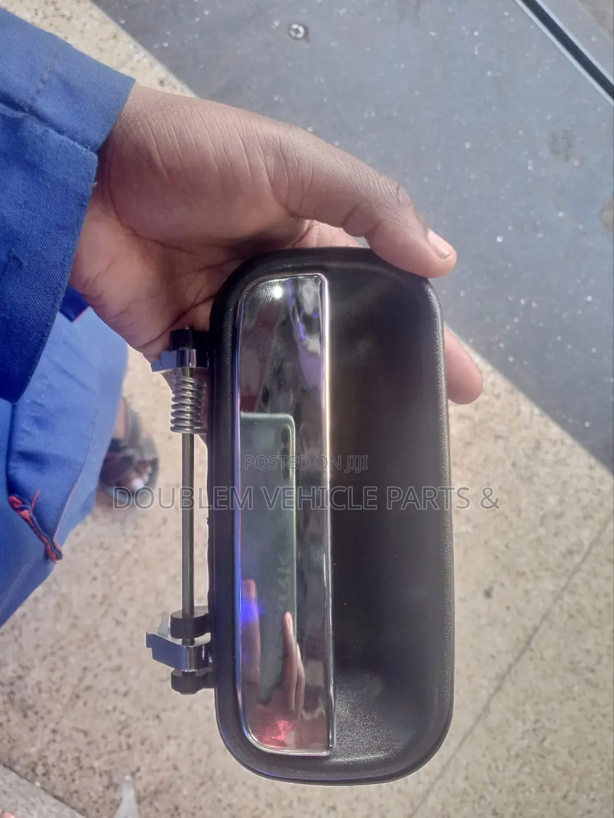 Outer Door Handle Toyota Hilux Millinium/Ln145/Yn145 Black/Chrome