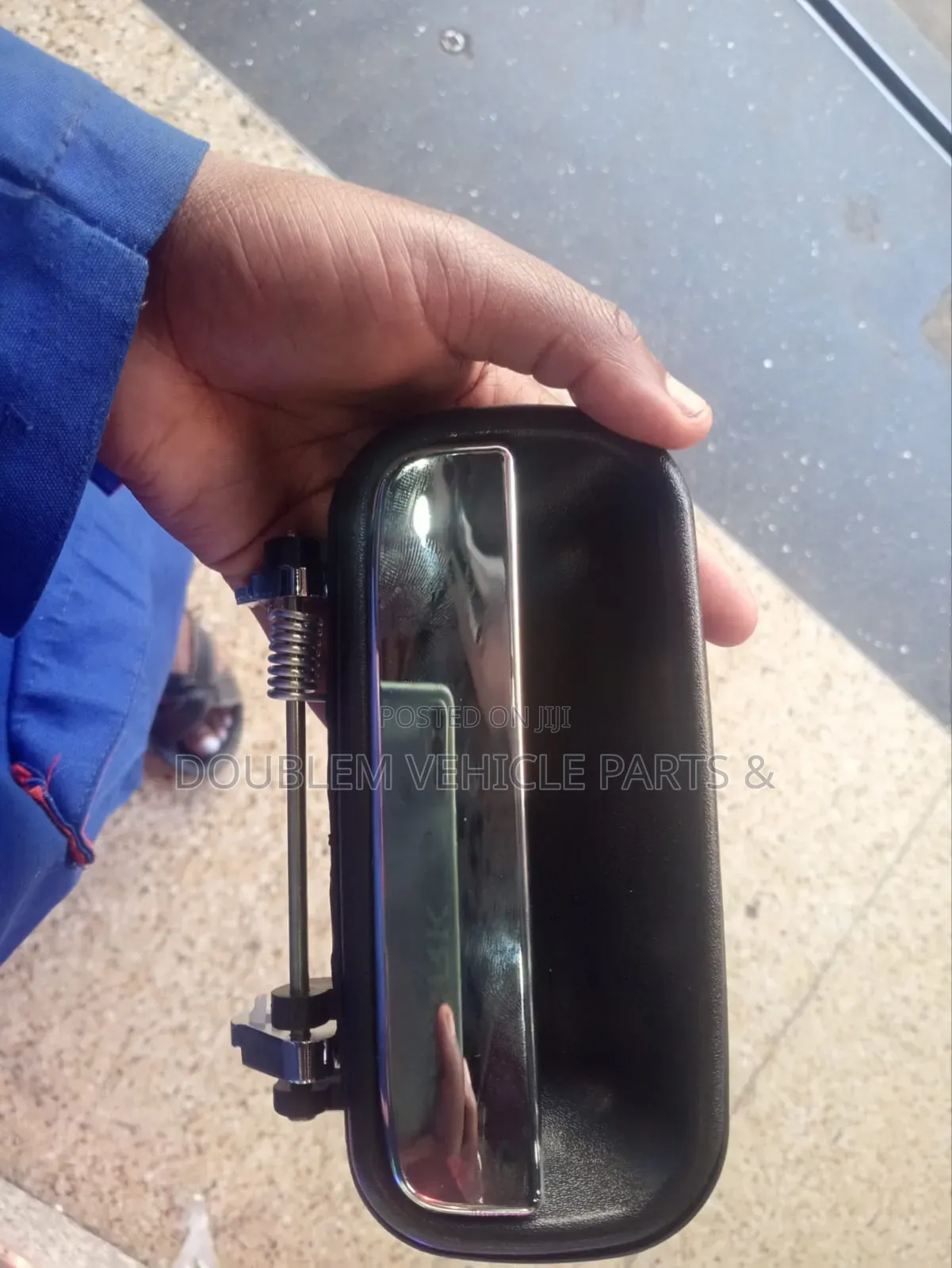 Outer Door Handle Toyota Hilux Millinium/Ln145/Yn145 Black/Chrome