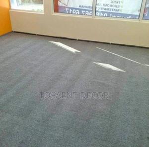 Light Grey Plain Delta 4mm Thick Classroom Wall To Wall Carpets - thumbnail 2