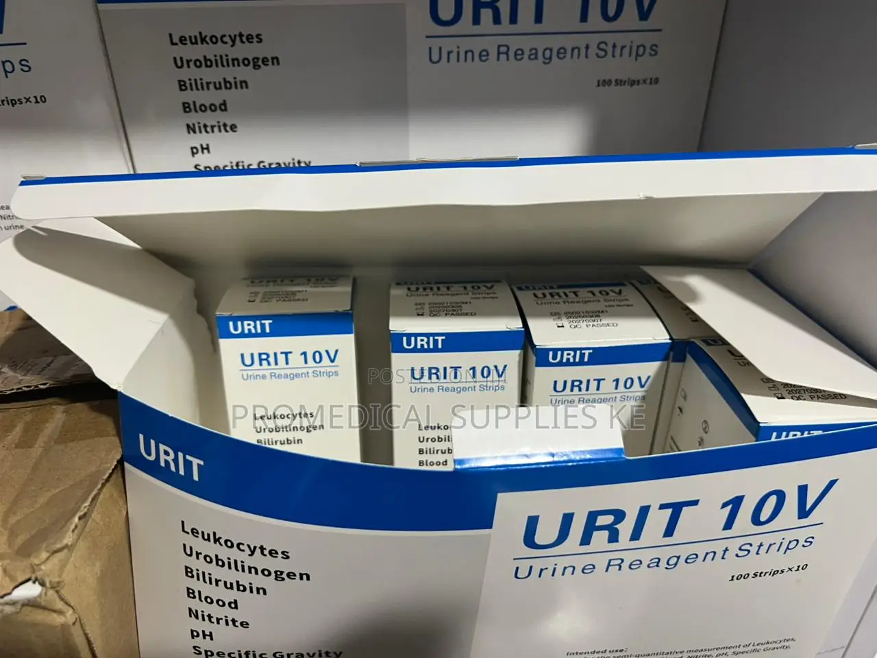 Urit 10v Urine Reagent Strips