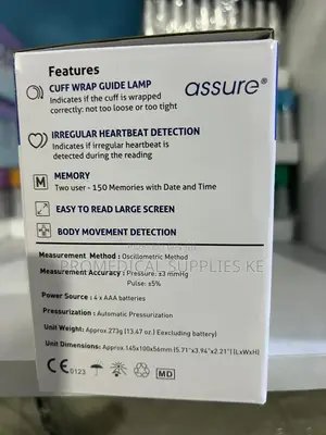 Fully Automatic Upper Arm Blood Pressure Monitor