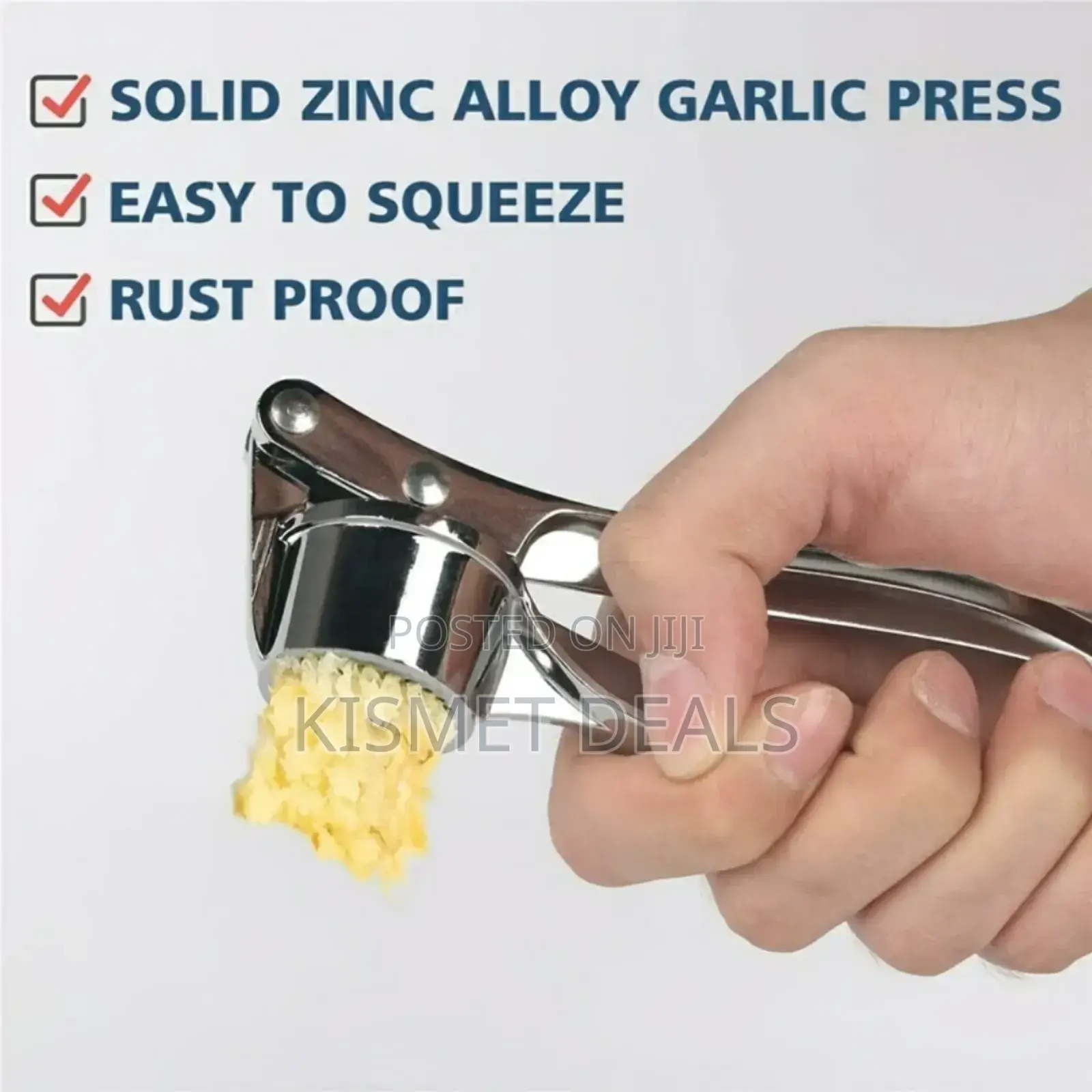 Steel Garlic Ginger Press
