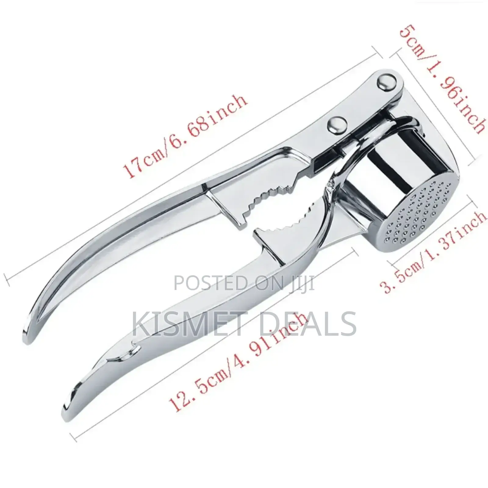 Steel Garlic Ginger Press