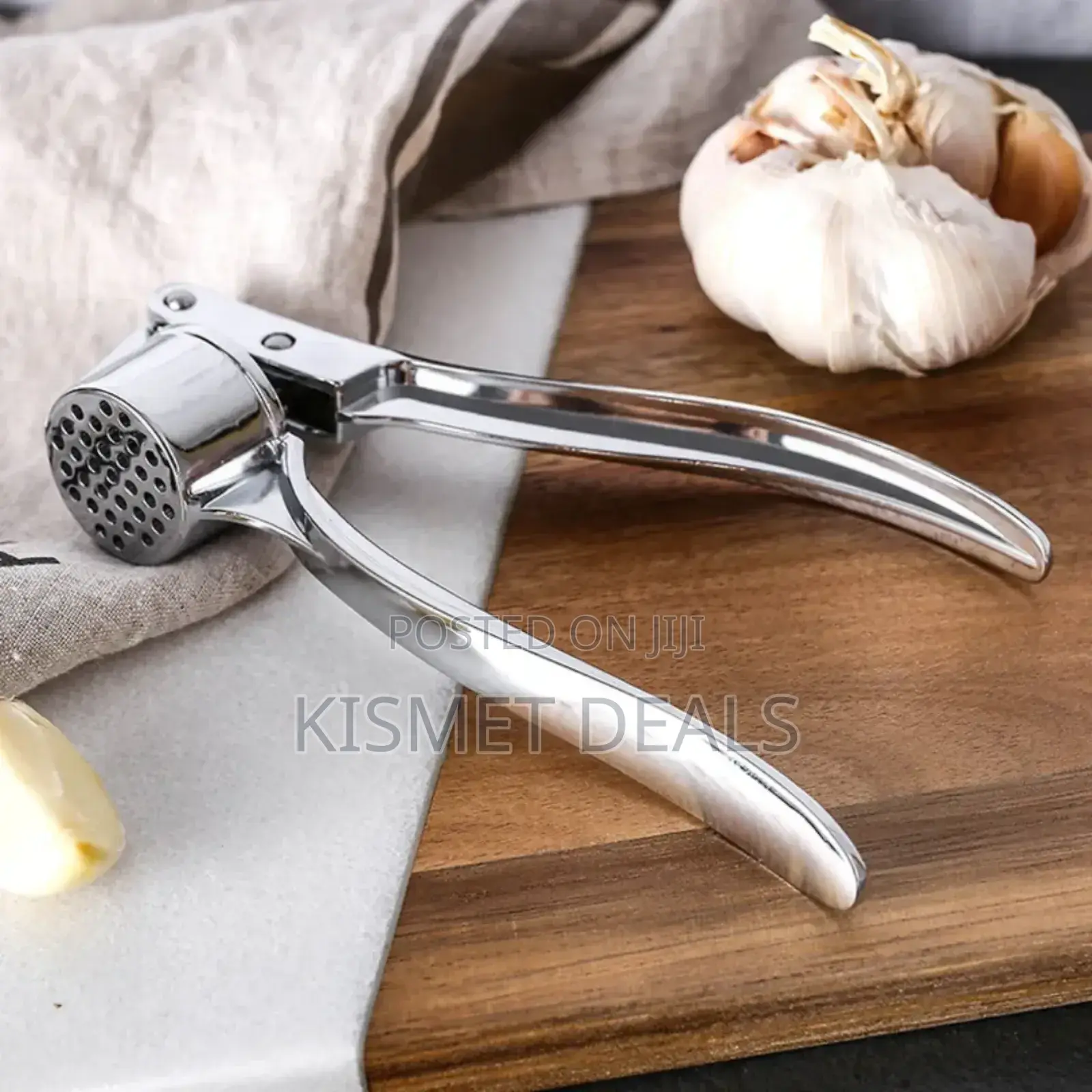 Steel Garlic Ginger Press