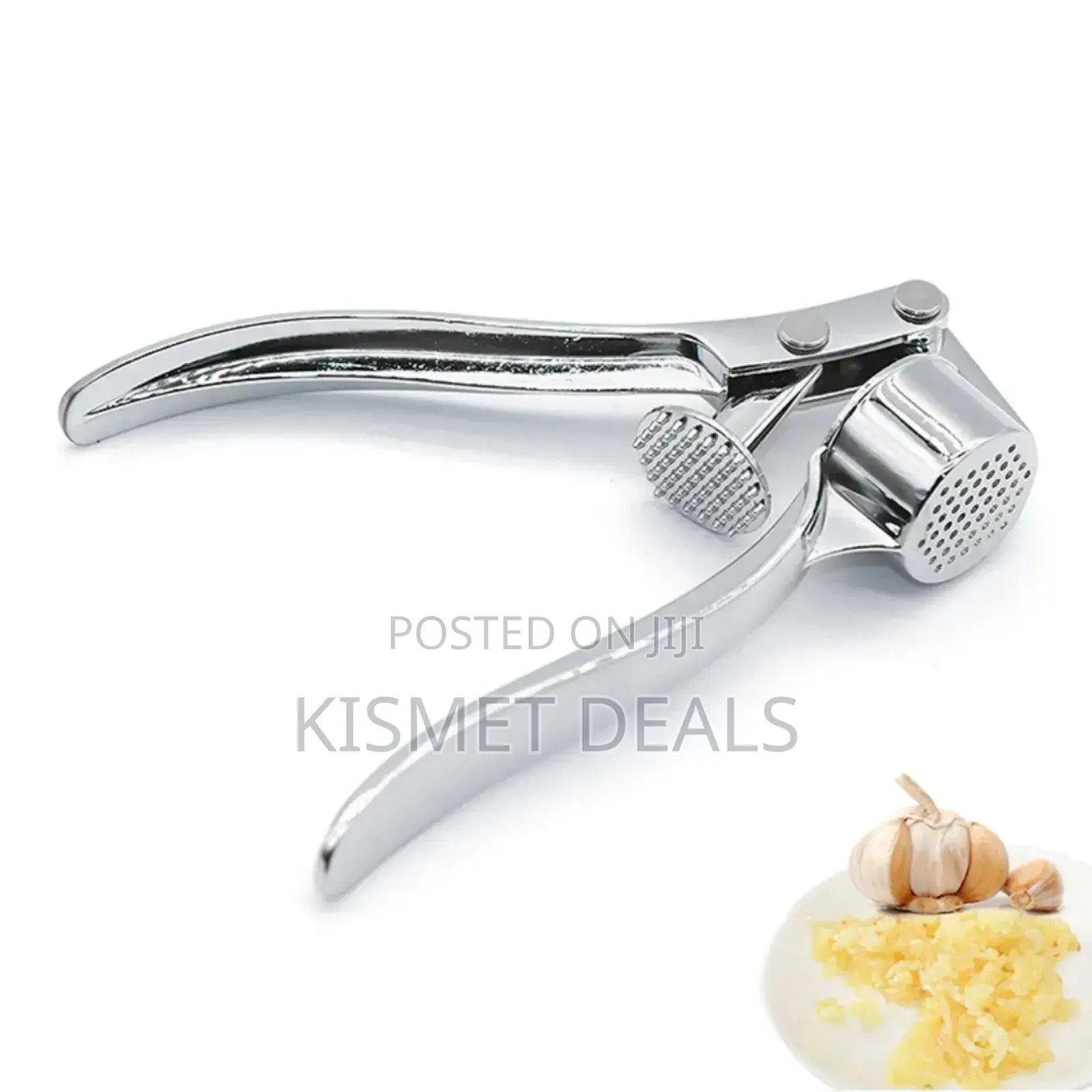 Steel Garlic Ginger Press