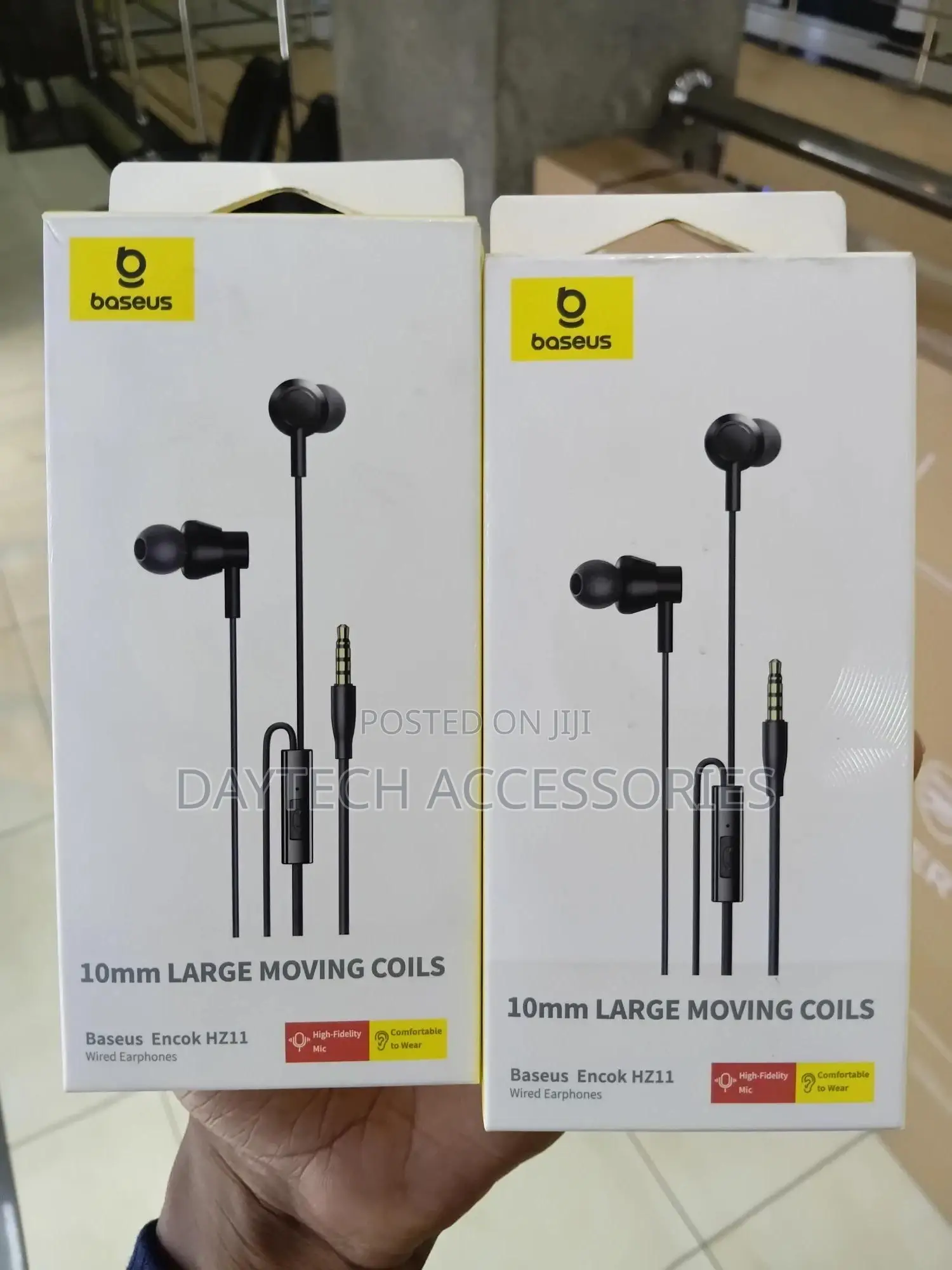 Baseus Encok Hz11 Wired 3.5mm Earphones With Mic