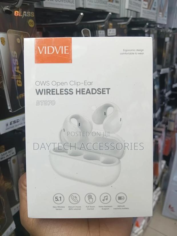 Vidvie Bt870 Wireless Ear Cuff Headphones (4h) - main view