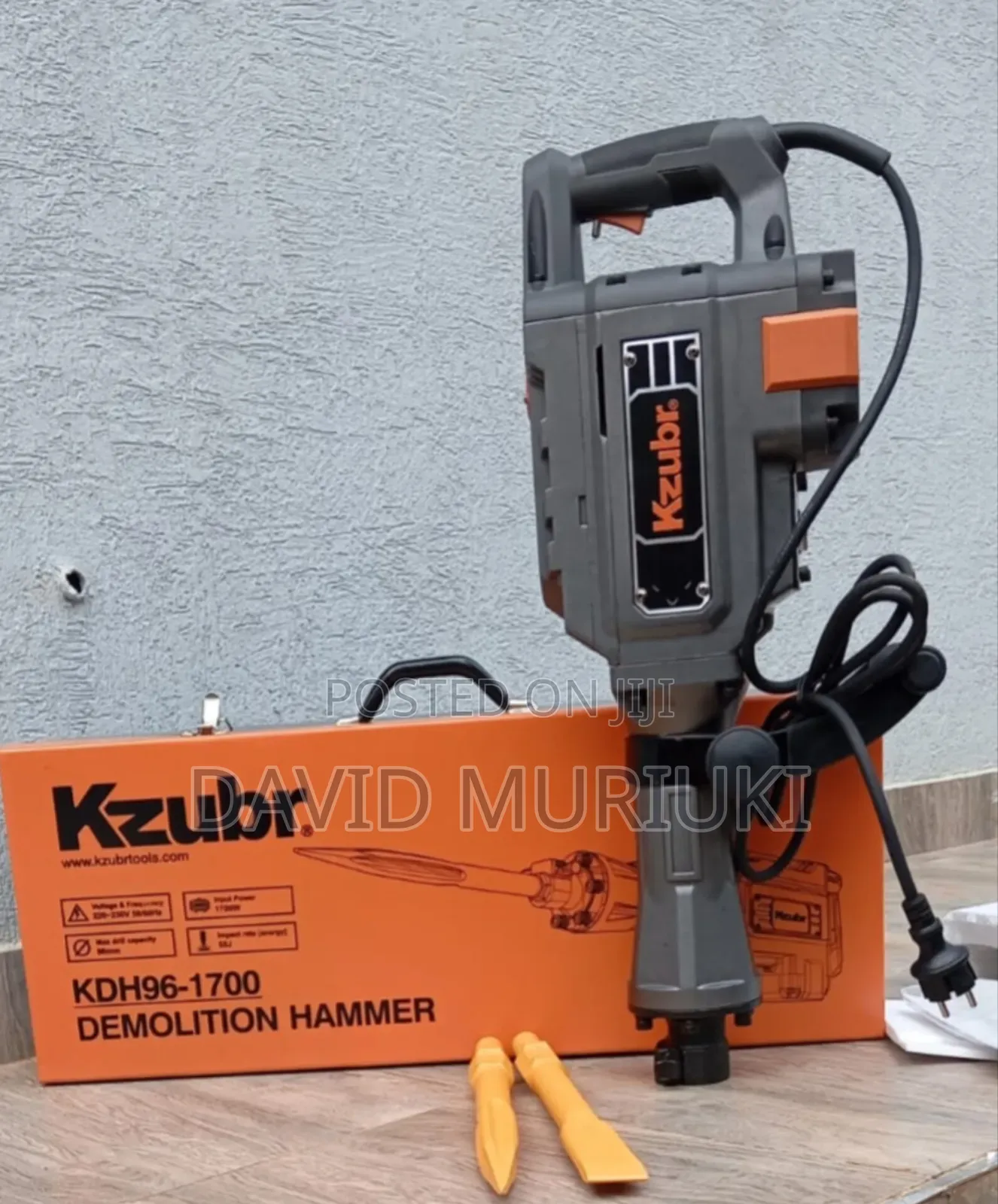 Kzubr Demolition Hammer 1700watts