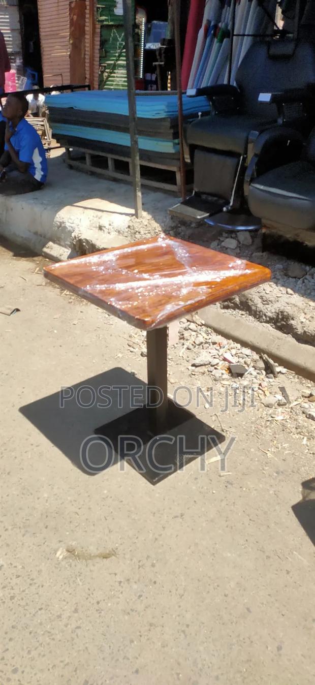 Wooden Top Table - main view