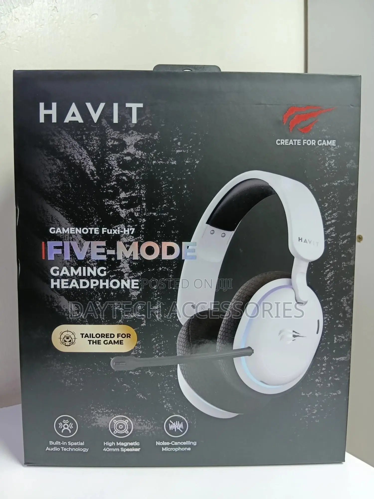 This Is a Havit Gamenote Fuxi-H7 Five-Mode Wireless Gaming Headphone.