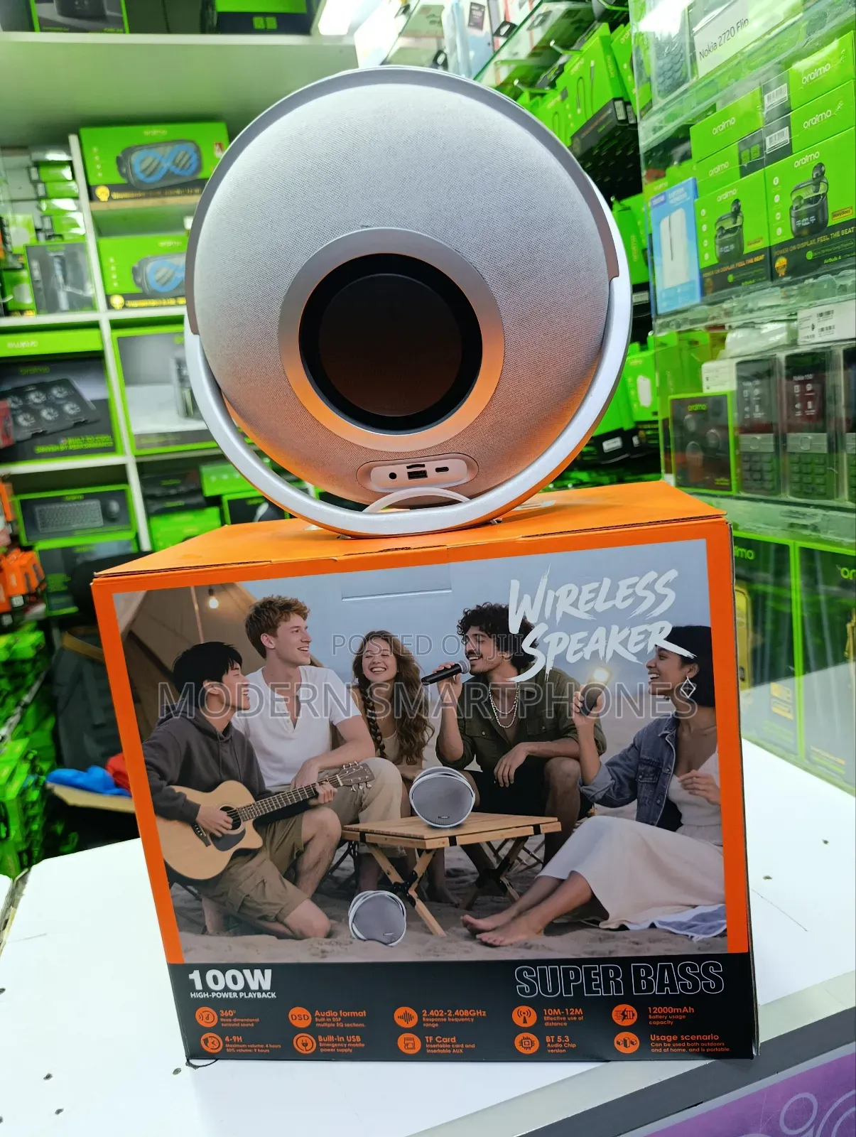 Super Bass Amaya Wireless Bluetooth Speaker 100w