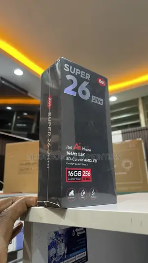 New Itel S26 Ultra 256 GB Gold