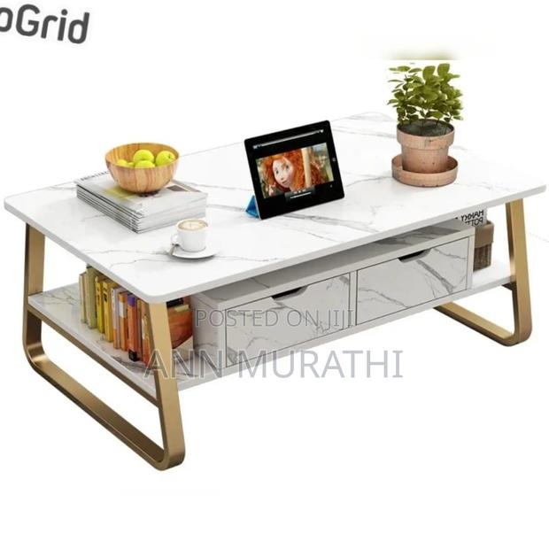 Coffee Table With Drawers - main view