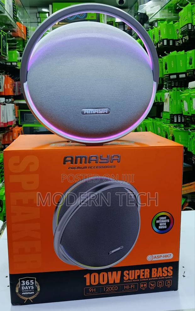 Amaya Asp-Hk7 100w Super Bass Wireless Portable Audio System