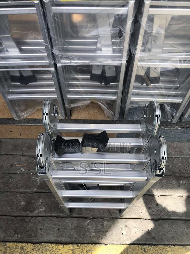 Foldable Aluminium Multipurpose Ladder 4x3 - main view