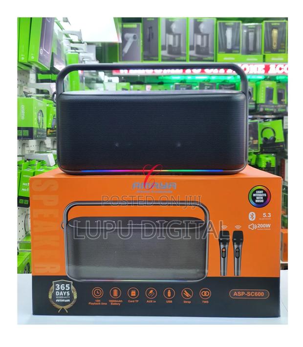 Amaya Asp-Sc600 *200w* Audio Power Speaker With Mic