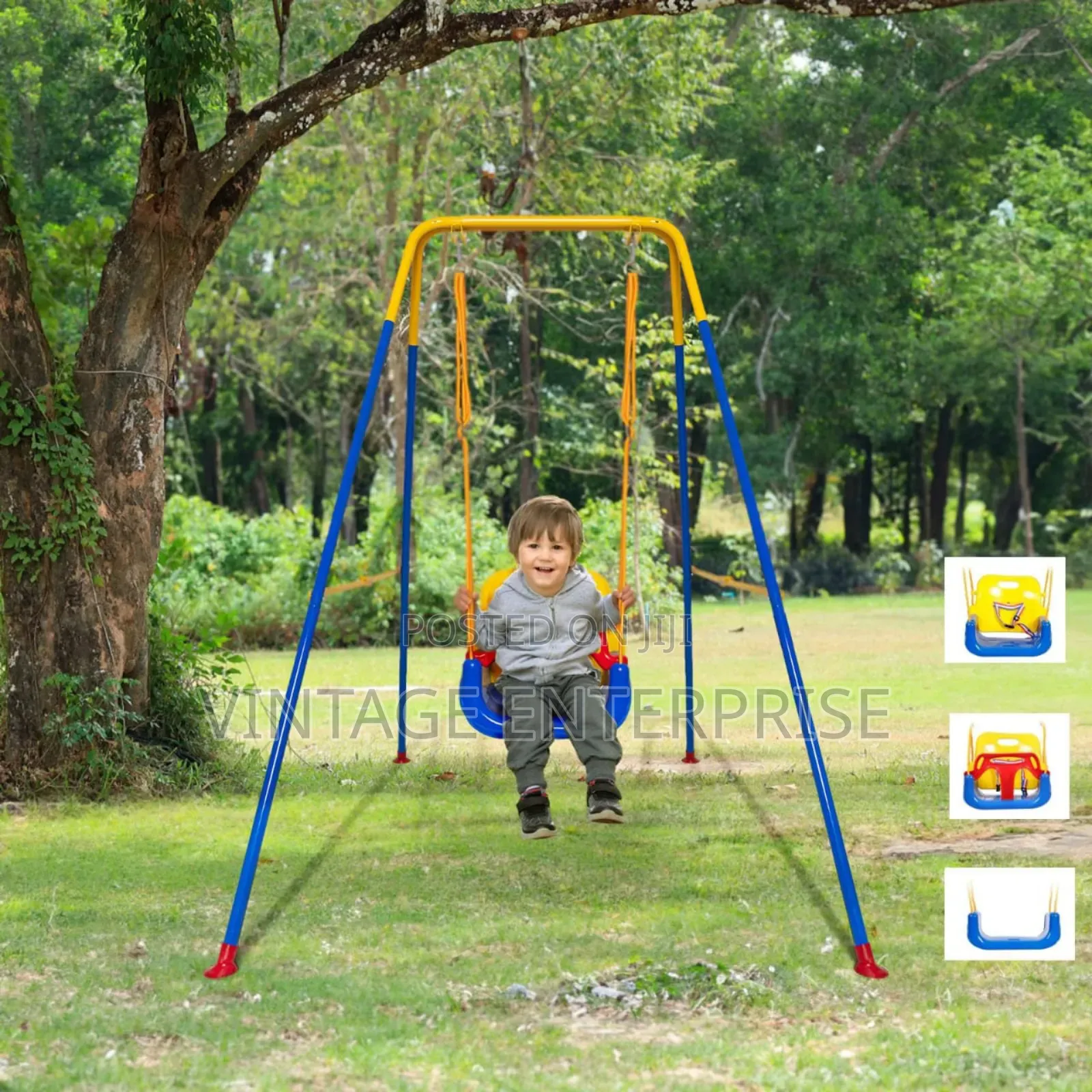 Kids Outdoor Playing Swing