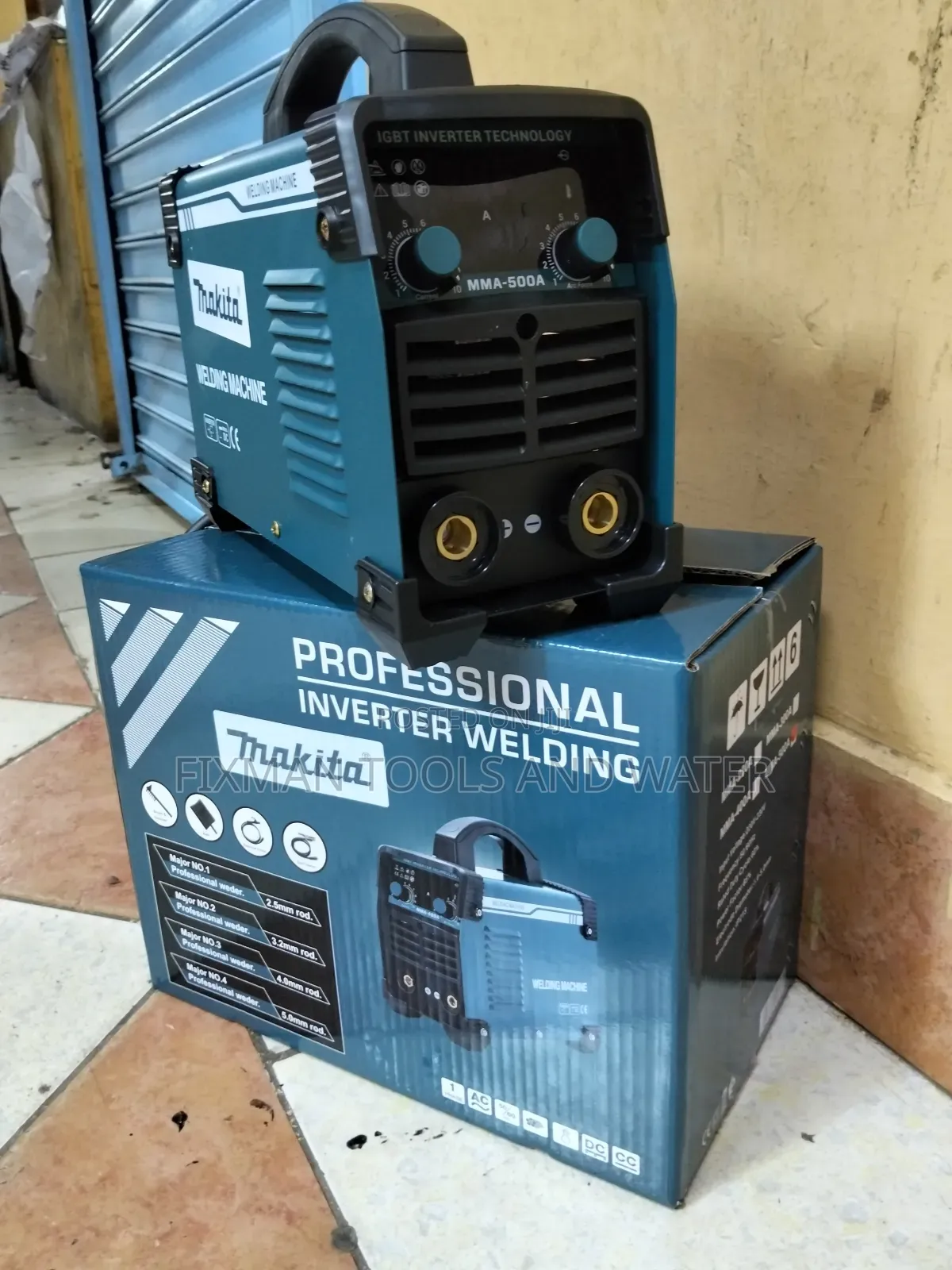 Work Shop Best Makita Welding Machine Set 500amps 240 v Free Rods