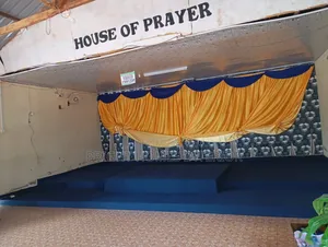 Blue Pulpit Floor Carpet