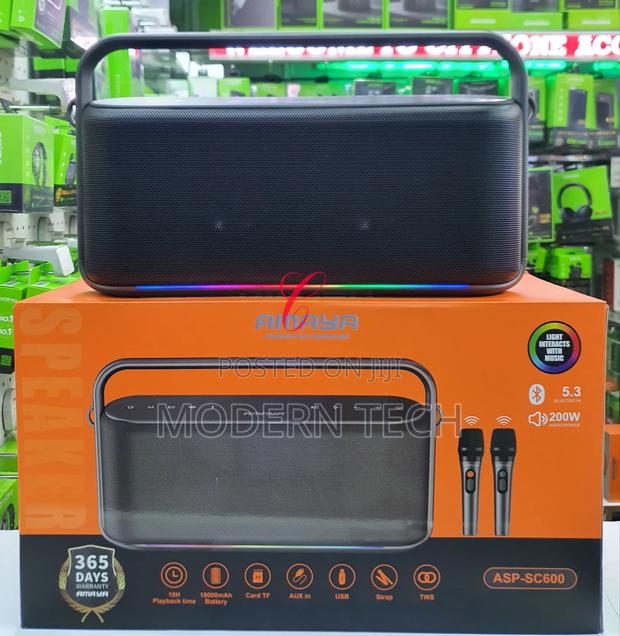 Amaya Asp‐Sc600 – 200w Powerful Bluetooth Party Speaker - main view