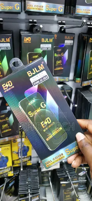 Heyansh Tempered Glass Screen Protector for Tecno Spark Go 2024
