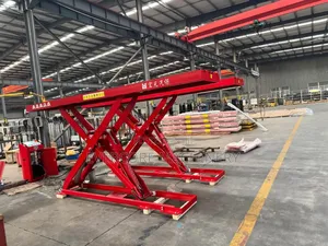 Commercial Highrise Scissor Lift Machine 4tonne Capacity.