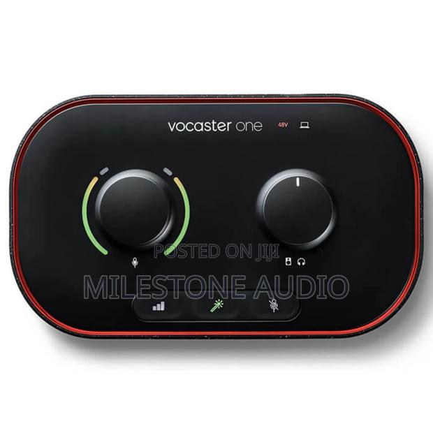Focusrite Vocaster One Podcast Interface - main view