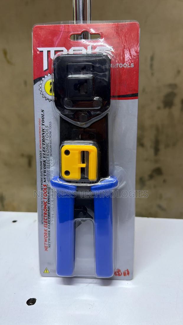 Rj45 Pass Through Crimping Tool