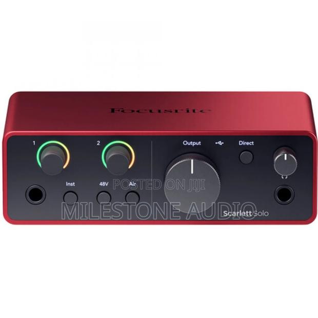 Focusrite Scarlett Solo 4th Gen - main view