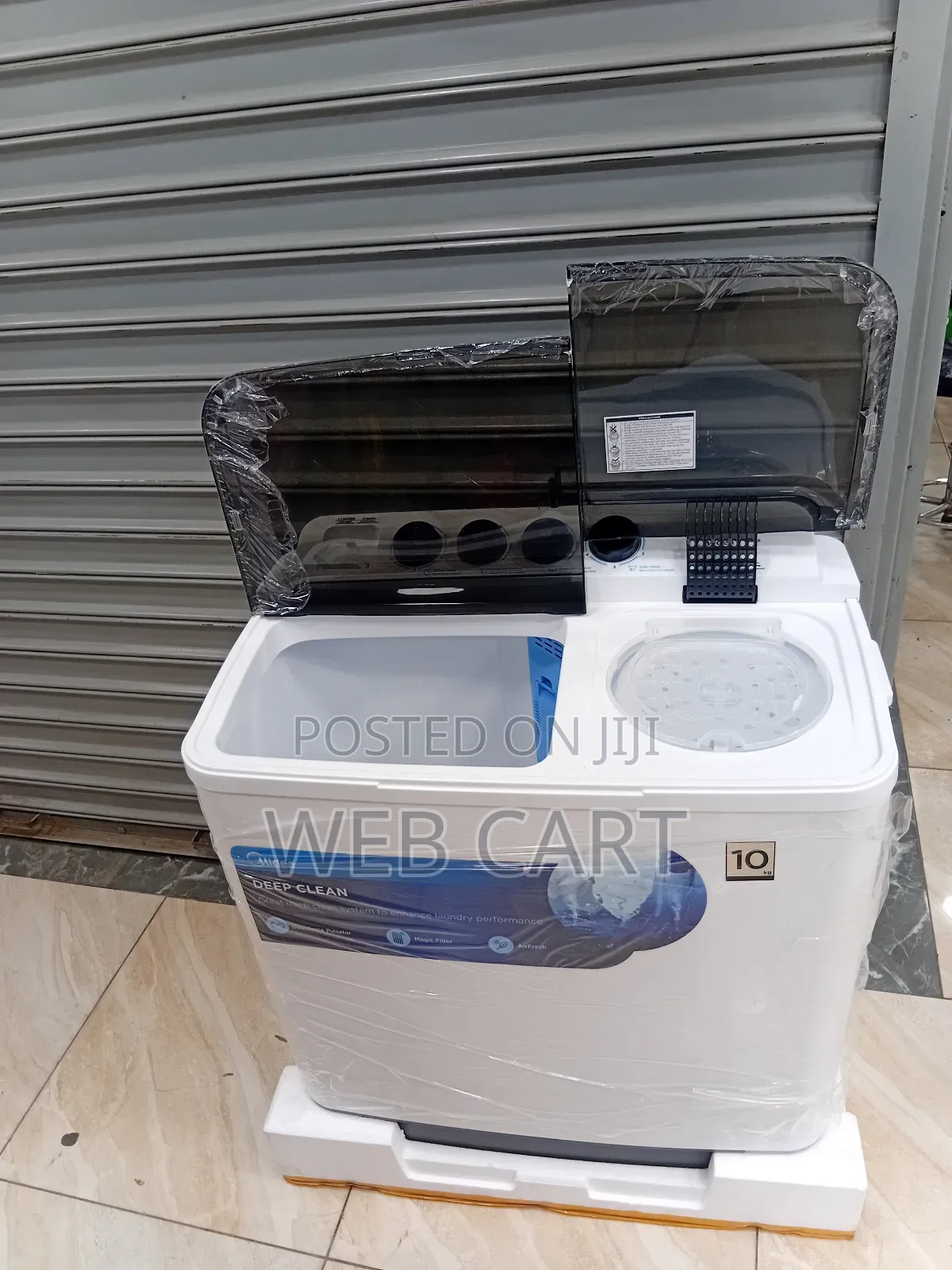 Midea 10kg Twin Tub Laundry Washing Machine