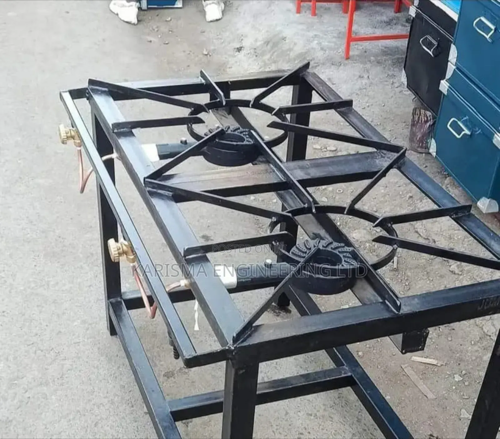 2 Burner Mild Steel