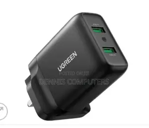 Ugreen Usb Fast Charger Uk (Black)