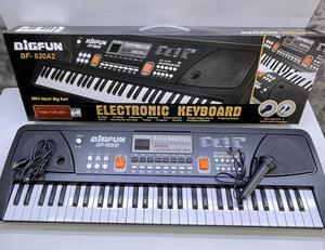 61 Keys Electric Piano With Microphone and Charging Cable - thumbnail 2