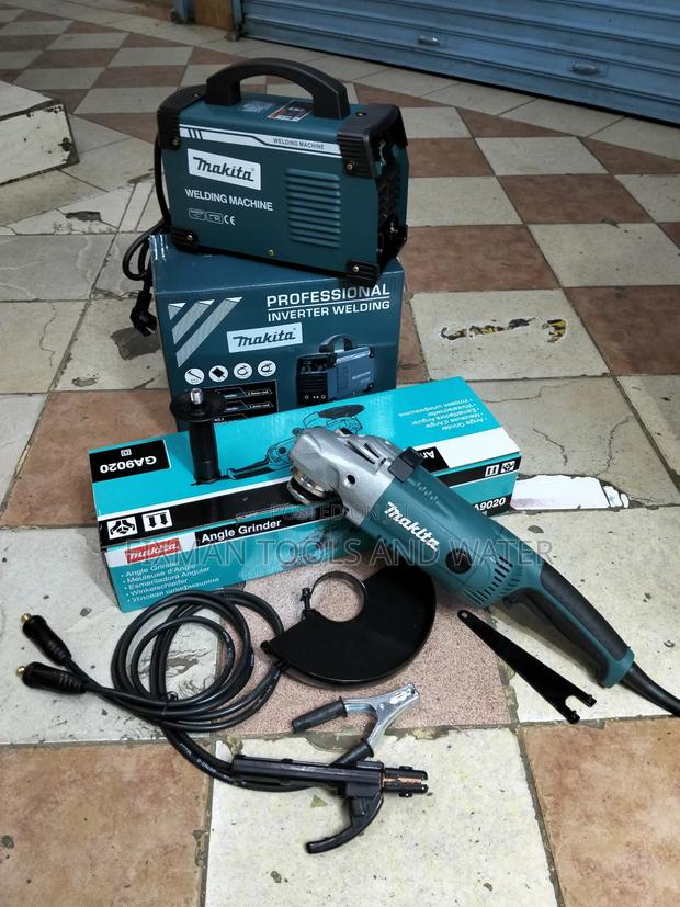 Commercial Makita Welding Machine 500amps + Angle Grinder Set 240 V