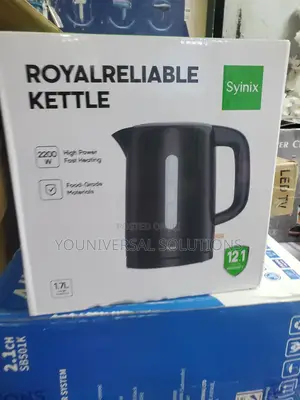 Water Kettle 1.7l
Syinix