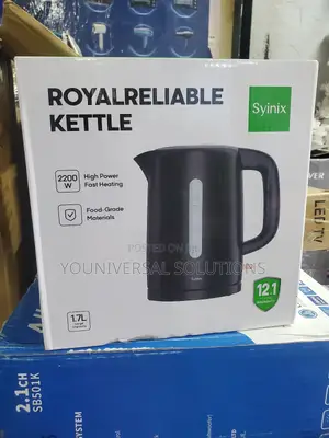 Water Kettle 1.7l
Syinix