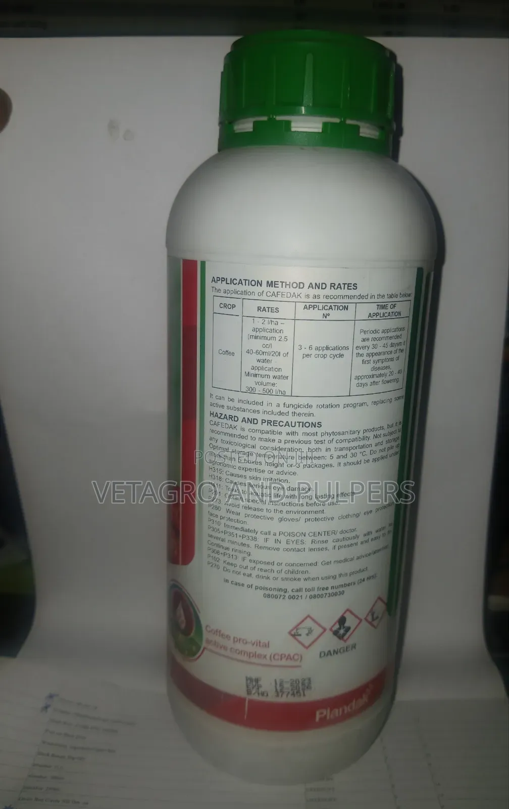 Cafedak Foliar Fertilizer