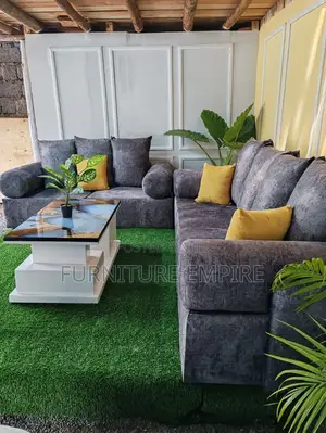 Beautiful Soft 5 Seater Sofa Set
