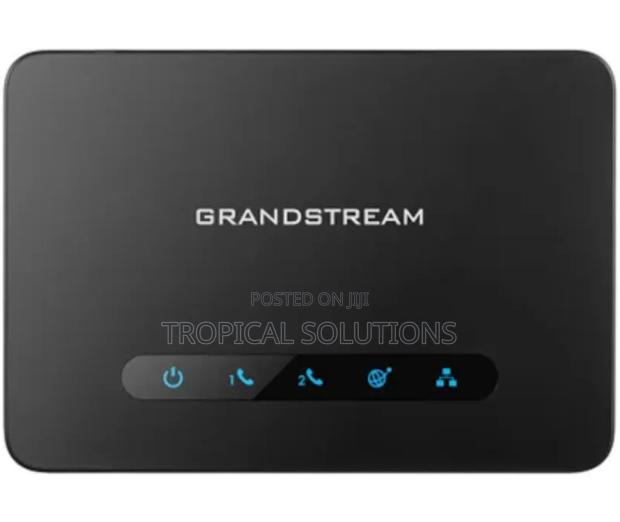 Grand Stream Ht812 Voip Gateways Analogy Telephone Adapter - thumbnail 2