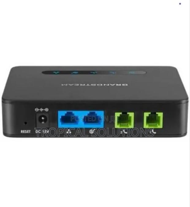 Grand Stream Ht812 Voip Gateways Analogy Telephone Adapter - thumbnail 3