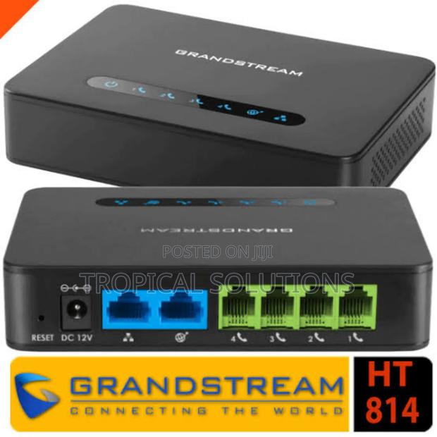 Grand Stream Ht814 4- Port Analogy Telephone Adapter - main view