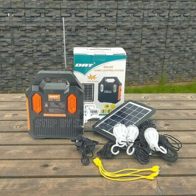 High Performance Portable Home Solar Lighting Kit With Led Bulbs