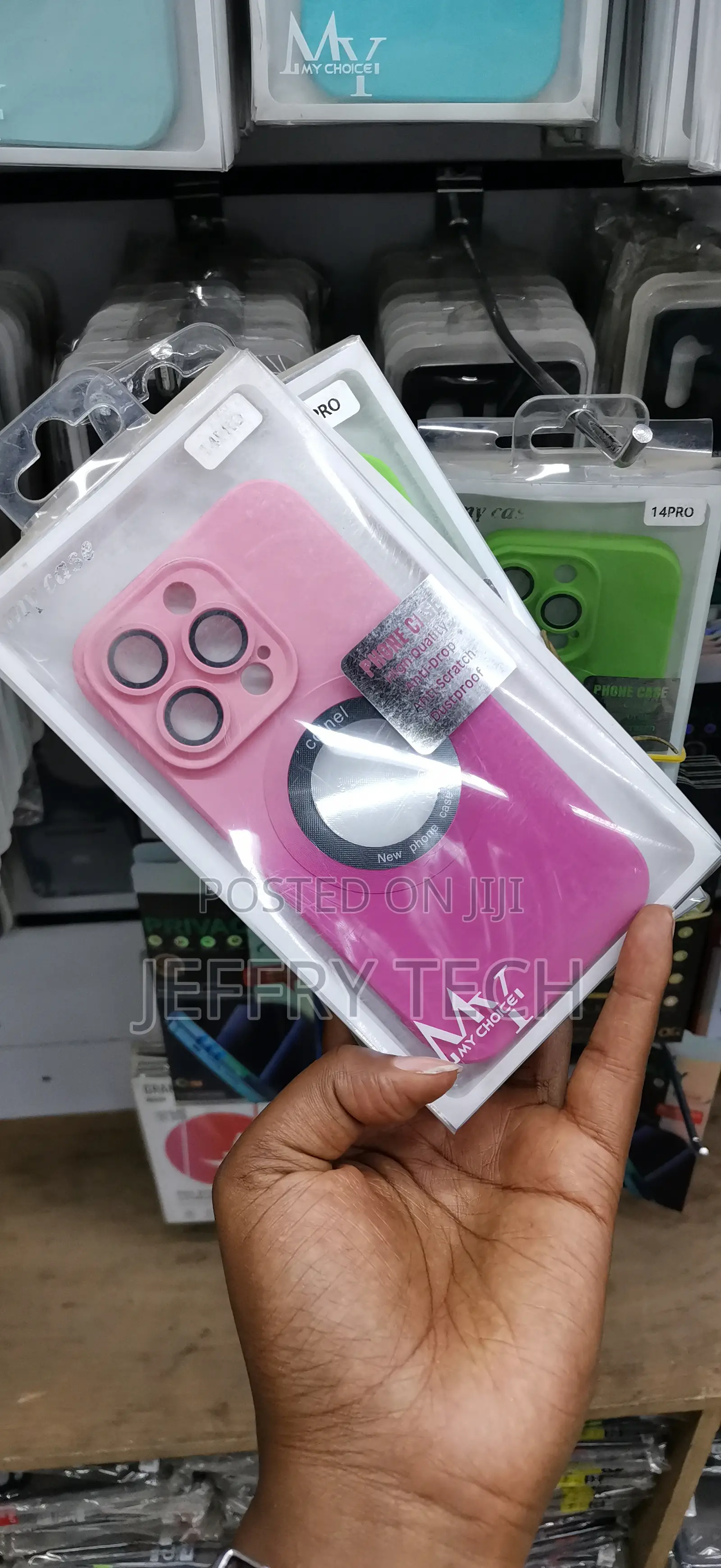 Sinky iPhone 14 Pro Magsafe Colnel Case With Lens Cover and Logo Cut