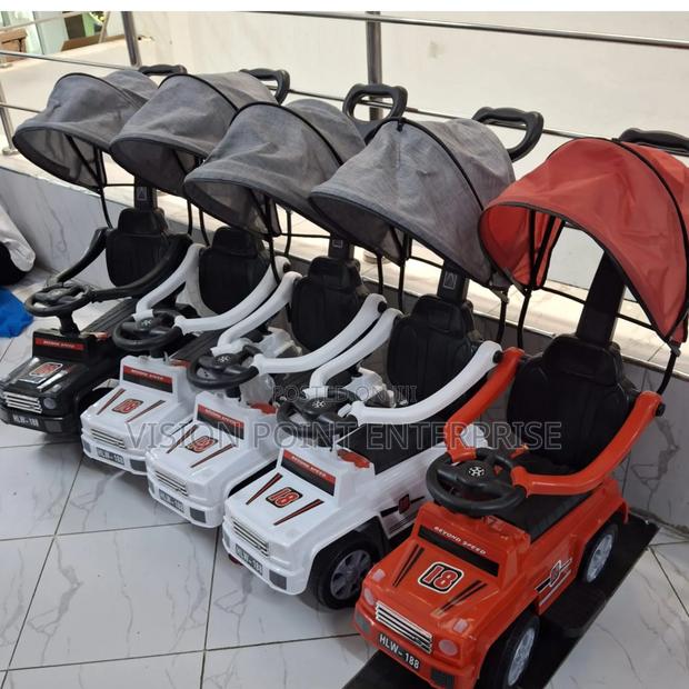 Push Ride Ons With Canopy Push Handle - main view