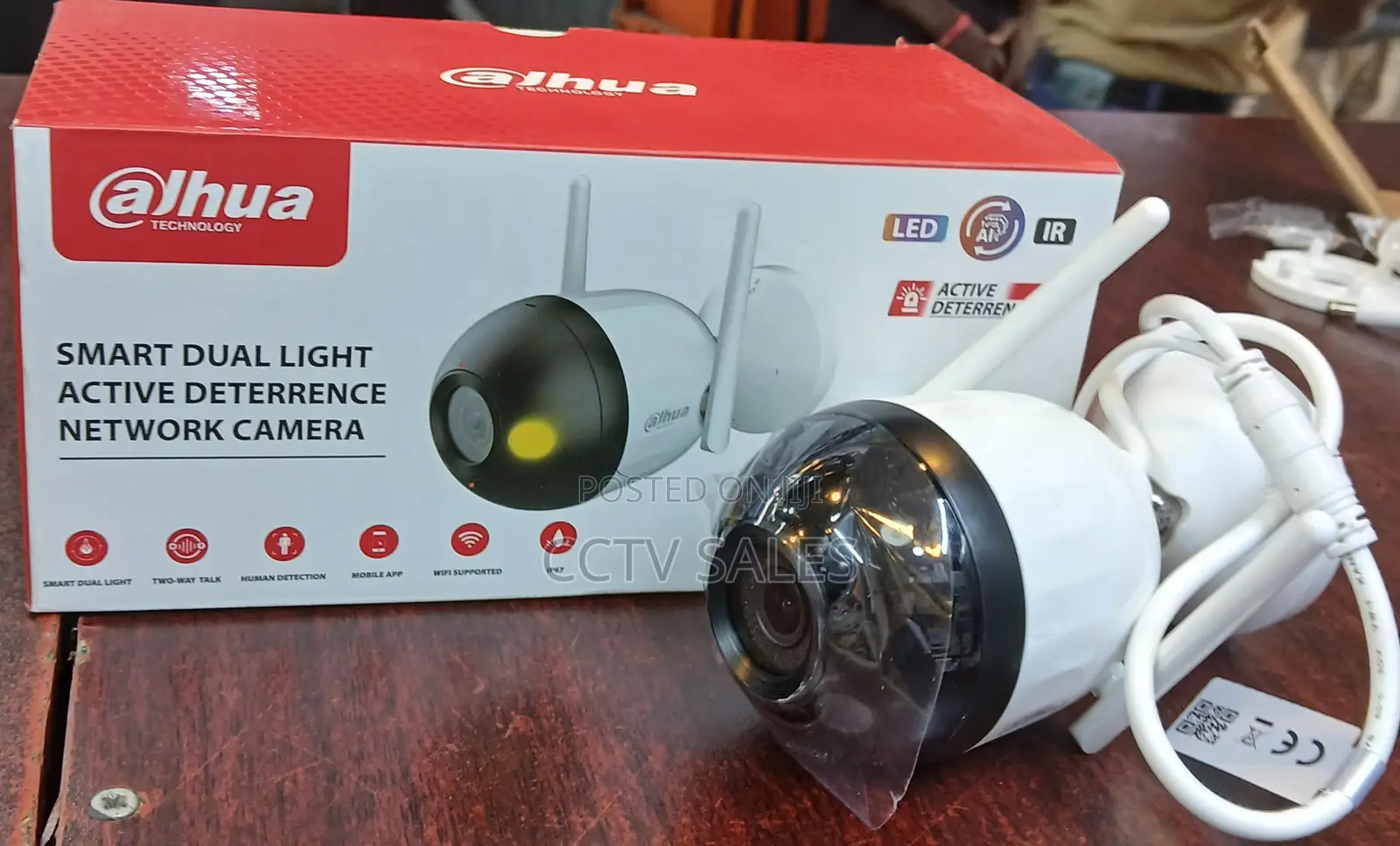 Two-Way Talk CCTV 2mp Fixed-Focal Wi-Fi Bullet Network Camera