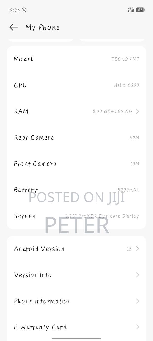 Tecno Spark 40 Pro+ 256 GB Black - thumbnail 3